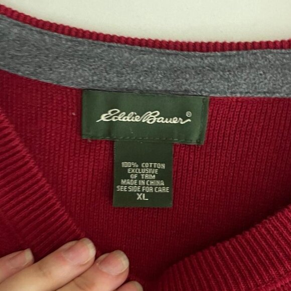 red gray and black striped y2k crewneck sweater - Picture 8 of 8